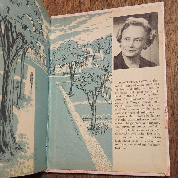 THE CHARMED CIRCLE Whitman by DOROTHEA J. SNOW © 1962 Book Novel for Girls - Picture 2 of 4
